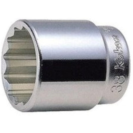 Koken 3/4(19mm)SQ. 12-sided socket 63mm 6405M-63