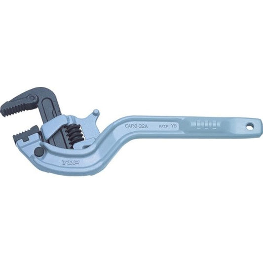 Top Industry (TOP) Vertical Aluminum Wide Pyrene Opening 20~88mm 15A~65A Plumbing Water Work Lightweight Motor Wrench TPW-1550-65 Tsubame Sanjo Made in Japan