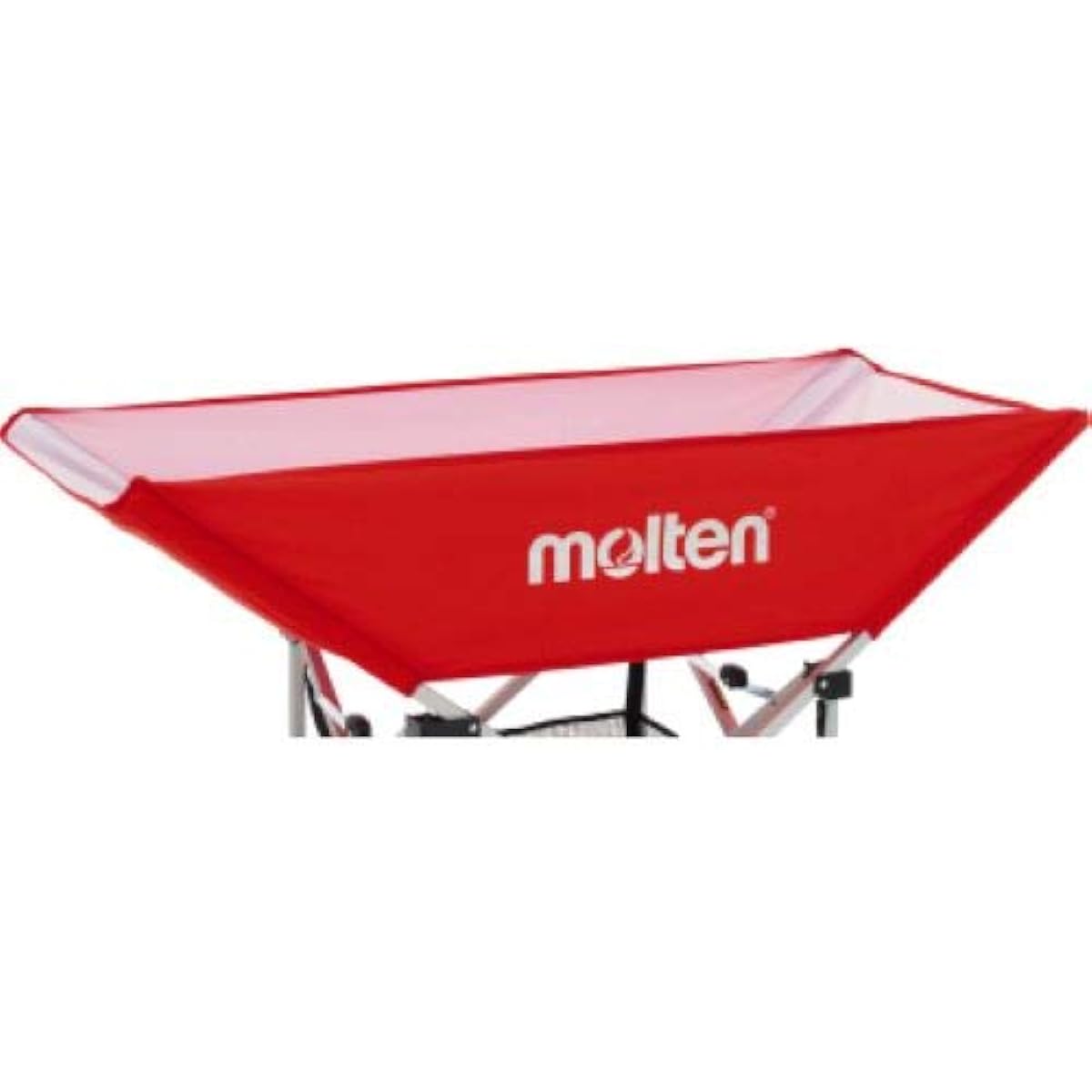 Molten Ball Basket Foldable Flat Ball Basket Net Red BT0030-R