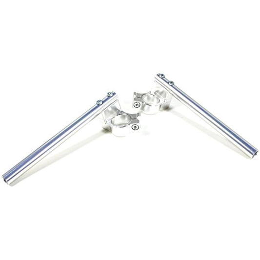 OVER RACING Sports Riding Handle Kit (Handlebar, Handle Clamp, Up Spacer) Silver CBR400R[NC47](13-16) 55-10-11