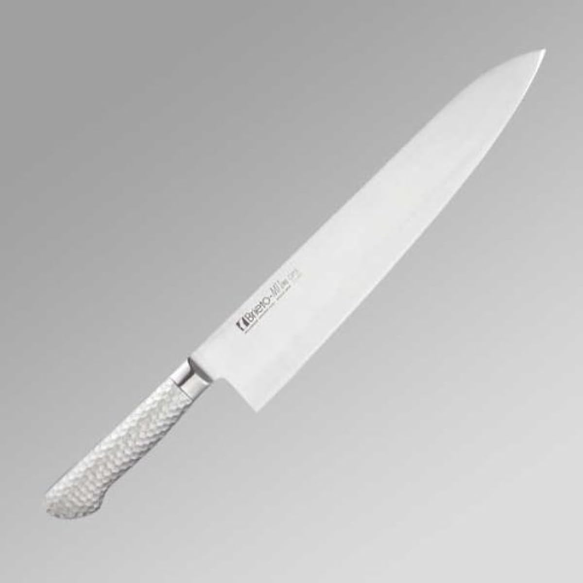 Kataoka Seisakusho Gyuto Knife Silver 300mm Made in Japan Brieto-M11pro D.P.S CLAD Molybdenum Vanadium Steel Interrupt M1102-D.P.S