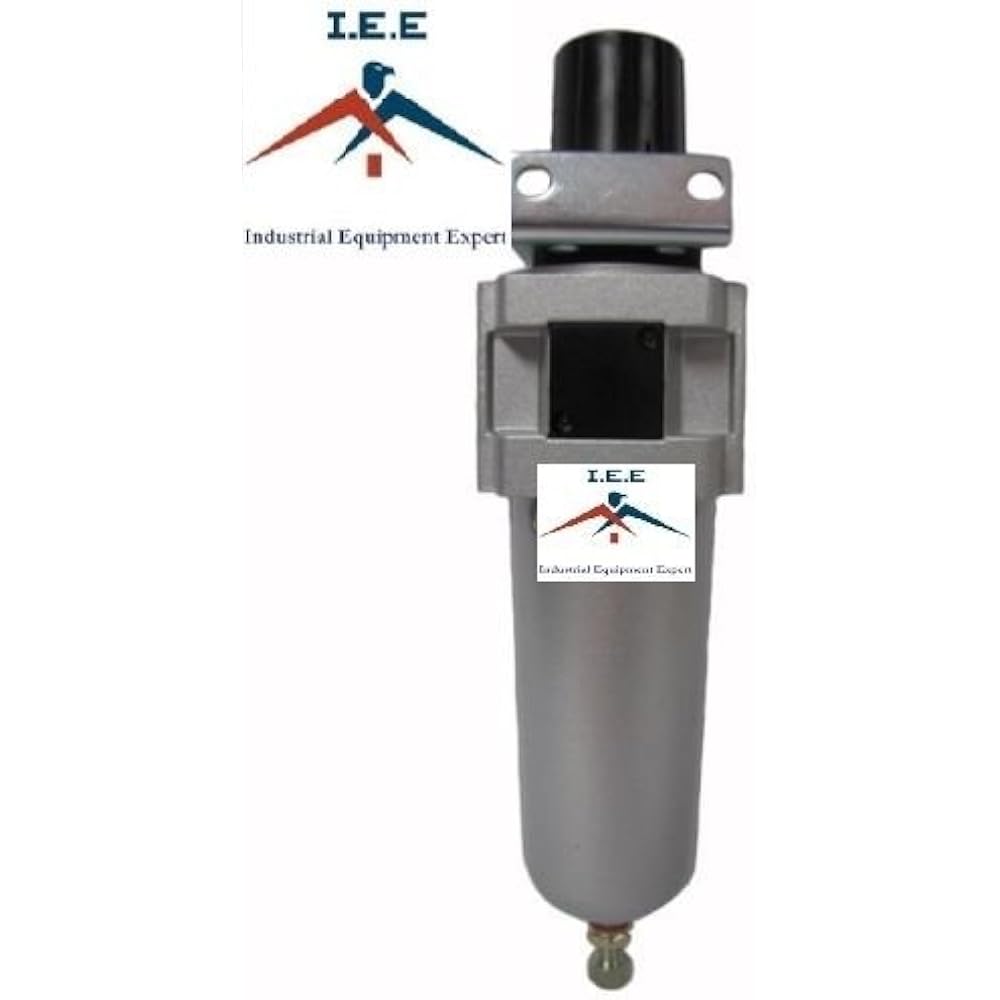3/4 inch air compressor regulator & filter combo gauge & auto drain