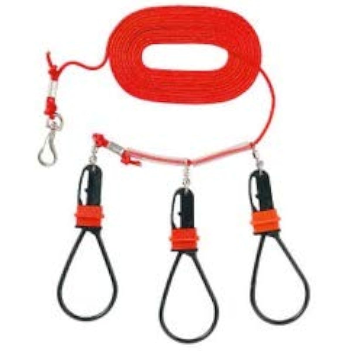 Gamakatsu Stringer Large Stringer Set for Lures, 3 Pieces, Black Red GM-1446