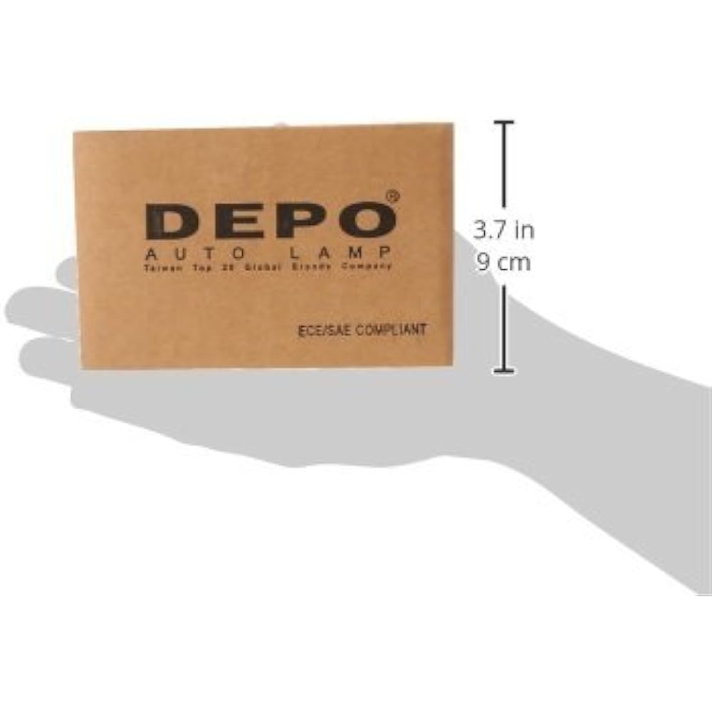 DEPO 335-2005N-AS Chevrolet Cava Driver/Passenger seat replacement fog light assembly