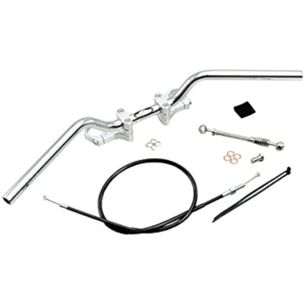 HURRICANE Bar Handle Kit BM Conti 2 Type YZF-R25/R3 (ABS) Silver HBK685AS
