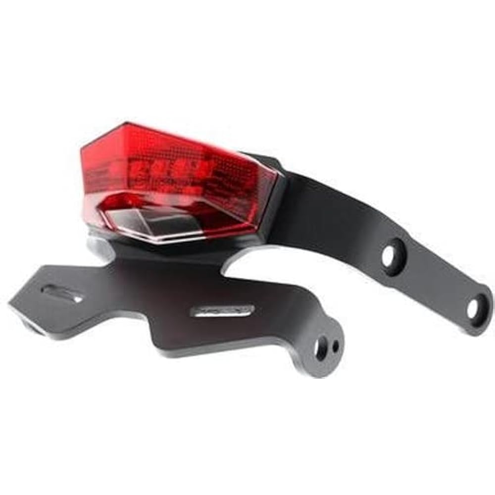 Evotech Performance KTM 690 Duke Fenderless (Number Plate Holder) Kit 2012+ (Red Rear Light) | prn010329-01 4589971413577