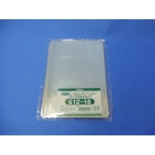 Japan VCS Crystal Pack [S12-18] 1000 pieces (100 pieces per bundle x 10 bundles) Width 120mm x Height 180mm VCS6734200