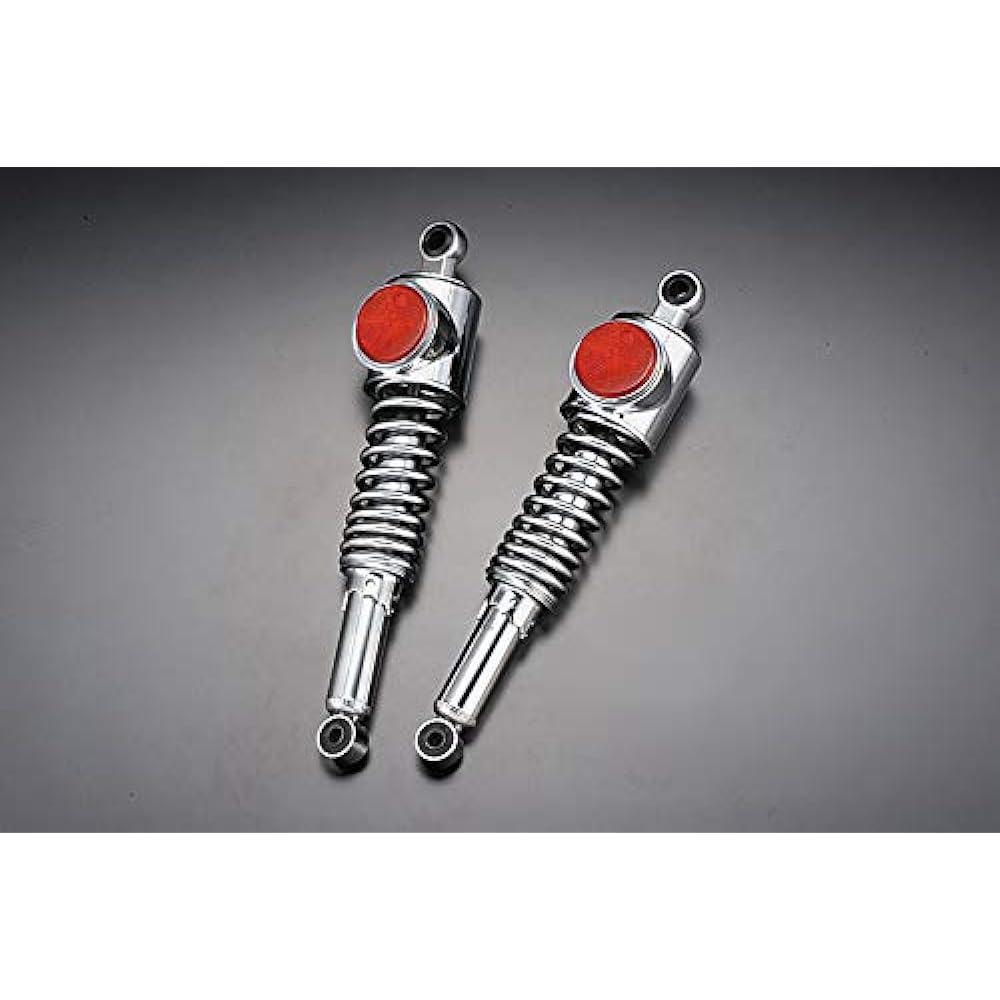 PMC Rear Shock Standard Type Z1 Z2 Black Rim Genuine Orange Set of 2 109-201
