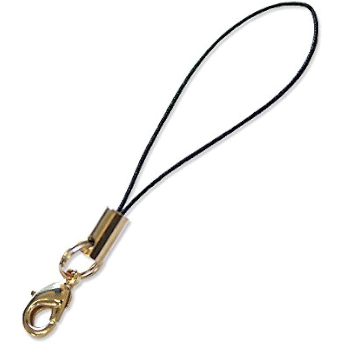 Nippon Chuko NBK Eggplant Strap with Ring 100 Pieces Black KD133-100
