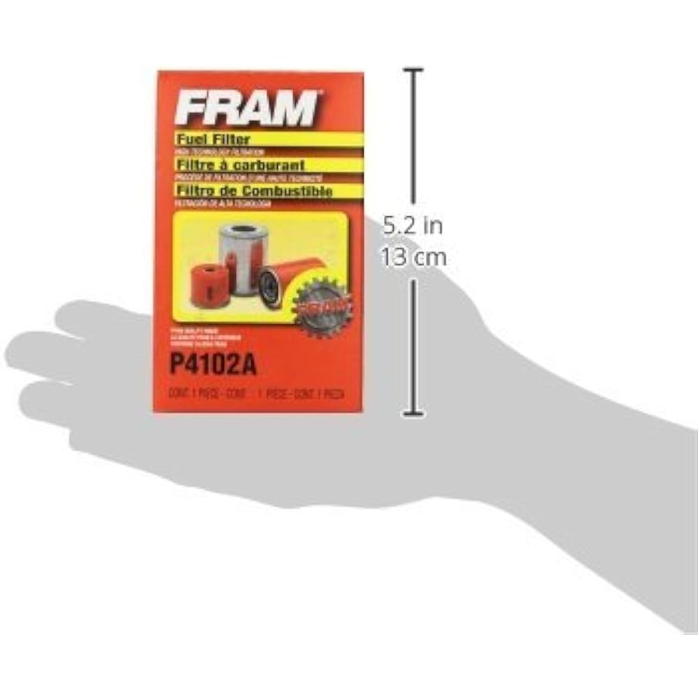 Fram P4102A Highly durable oil and fuel filter