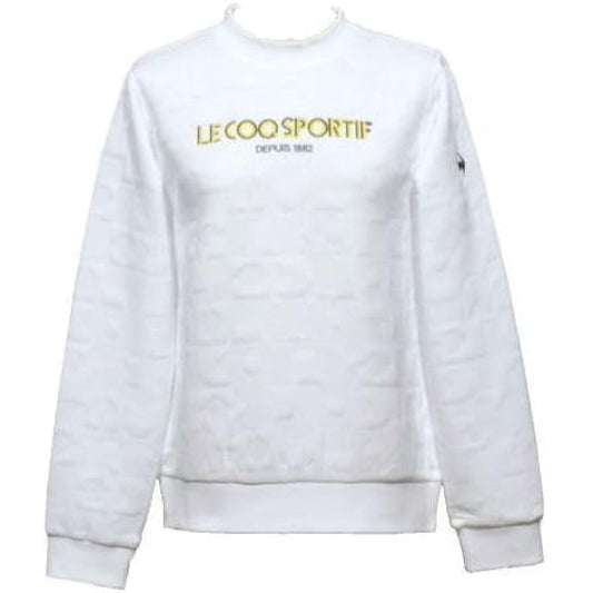 [Le Coq Sportif Golf] Cut and Sew Quilted Pullover Sweat Absorbent UPF50 Golf QGWWJL51 Women's