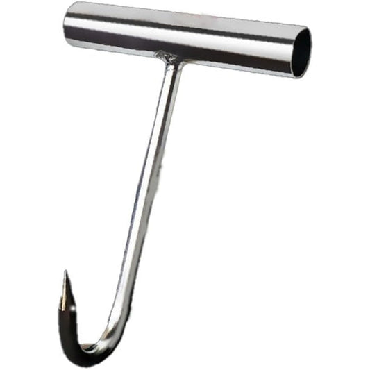 Thujopsis Hand Hook, Stainless Steel T-Shape, Tatami Hook, Fish Brain Tightening, Fishing Hook, Boat Fishing, Raft Fishing, 3 Sizes to Choose from, 14cm to 37cm, Stainless Steel Hook Tightening