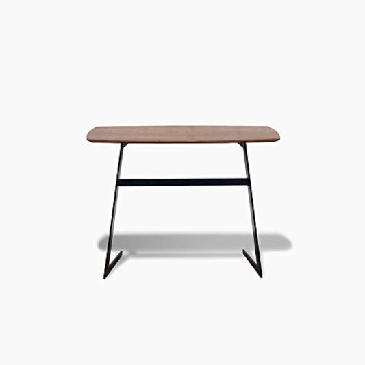 Gart Side Table Brown Width 80cm Faye