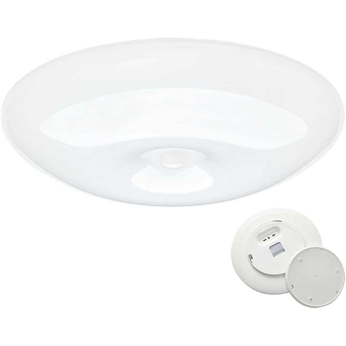 [Lavancia] USB Charging 4000mAh Lithium Battery Motion Sensor Ceiling Light, LED Ceiling Light LED Sensor Light, Night Light Stepless Continuous Dimming Color Energy Saving No Wiring Required No Strobe, Entrance Bedroom Japanese Room Kitchen Washroom Cei