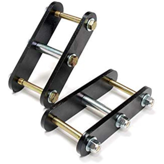 Rough Country 1.25 ~ 1.75 inch lift shackle (fit) 1976 ~ 1995 Jeep Langler YJ Front CJ5 CJ7 CJ8 Rear | Pair | RC0283