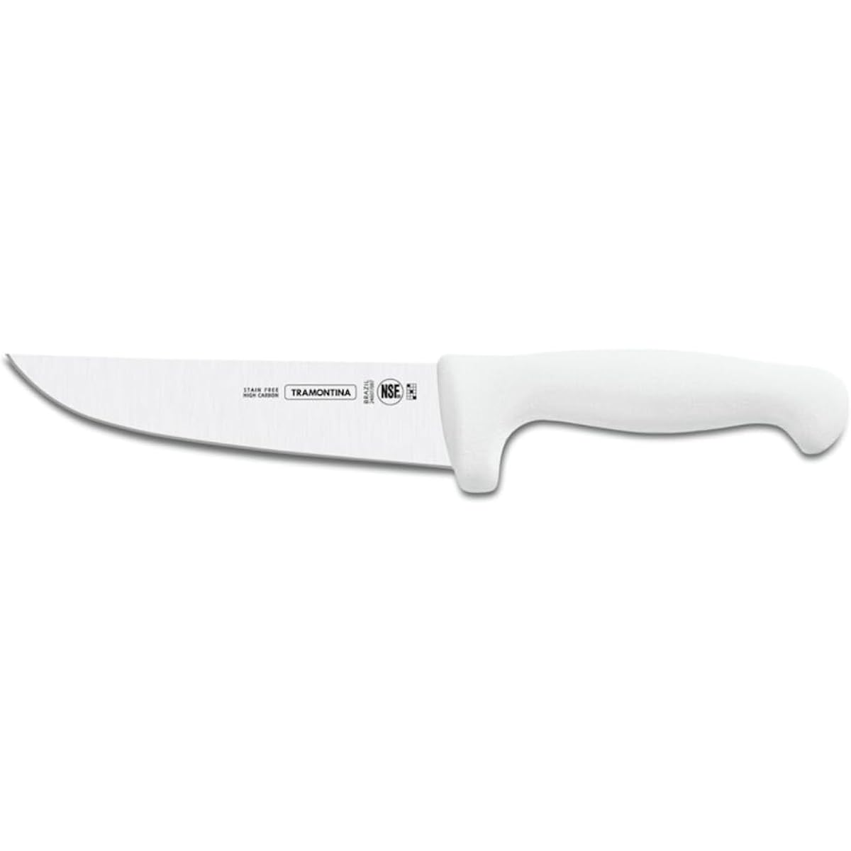 Tramontina Gyuto Knife Churrasco Knife Professional Master 255mm Blister Pack White Antibacterial Colored Handle Dishwasher Safe Made in Brazil 24607/180 TRAMONTINA