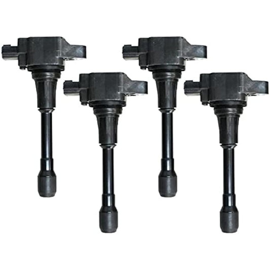 Ignition Coil Direct Set of 4 Elgrand TE25 TNE25 Serena C25 22448-EY00A 22448-ED000 22448-EN000 22448-JA00A General Purpose External Product