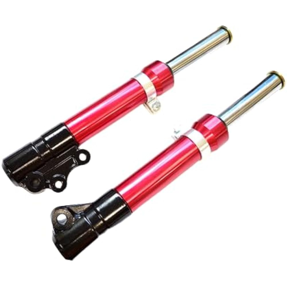 KN Planning Remote Control JOGZ2 /ZR [03] 15mm Light Low Down Front Fork [Black/Red]