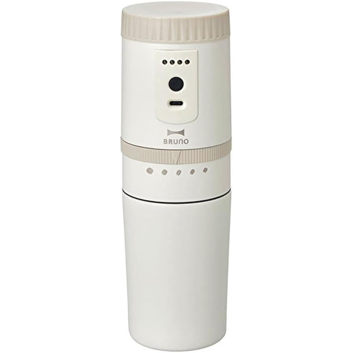 BRUNO Electric Mill Coffee Maker BOE080 [Beige]