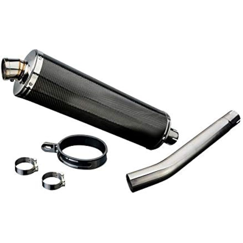 DELKEVIC Slip-on Carbon Oval Muffler GSXR1000 K5-K6 2005-2006 450mm KIT0826