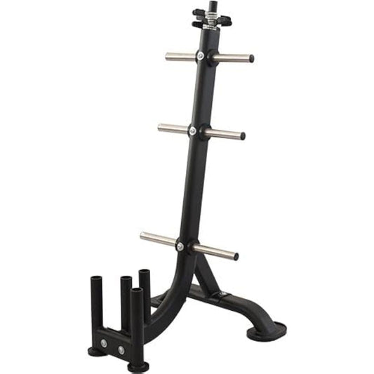 Leading Edge Dumbbell/Barbell Plate Rack 28mm Diameter Hole Standard Load Capacity 300kg Stainless Steel Bar