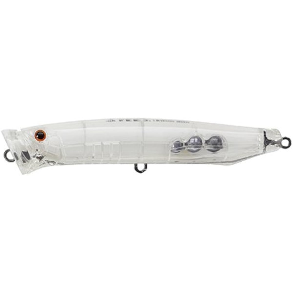 TackleHouse Popper Contact Feed Diving Wobbler 135mm 42g Clear #22 CFDW135 Lure