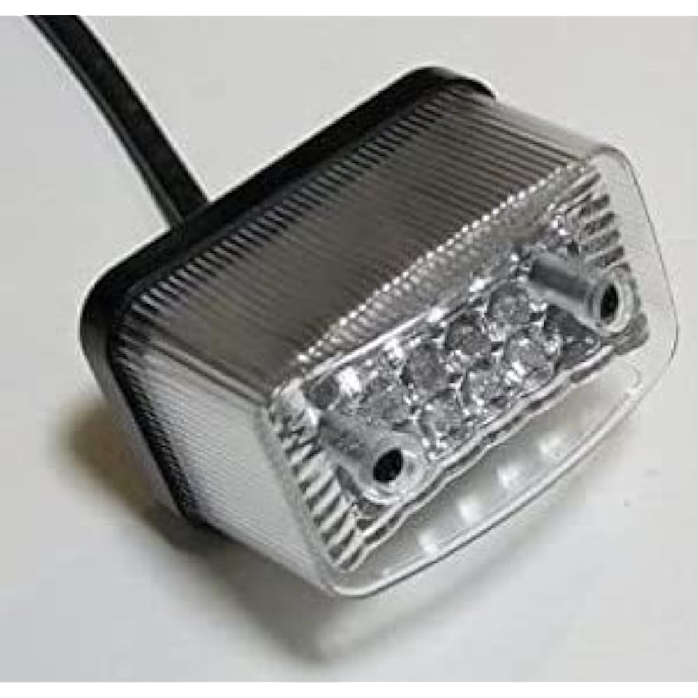 KJT LED Tail Lamp Clear Lens Bolt-on XR250 CRM250 XL Degree FTR223 Super Sherpa XR50 XR100 BT-08L-CLR BT-08L-CLR