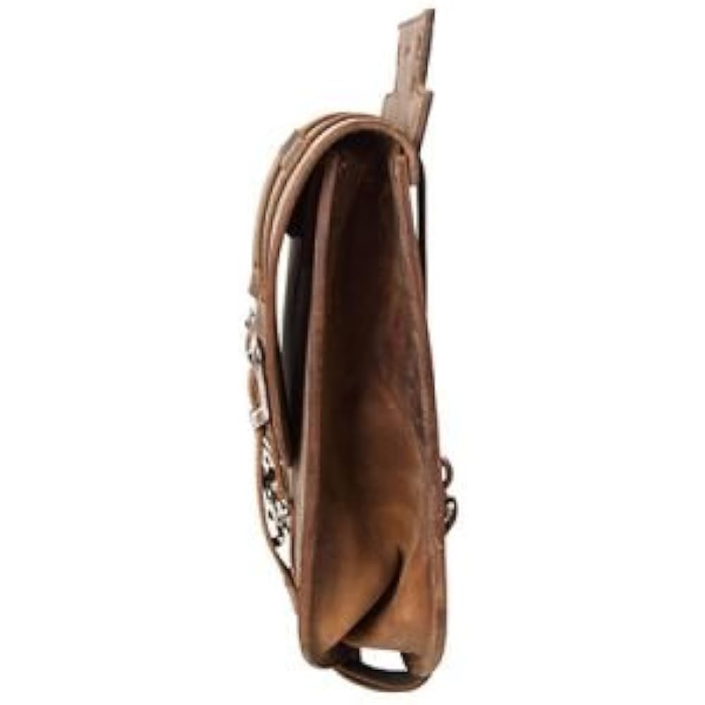 DEGNER SB-64IN Leather Saddle Bag (Brown)