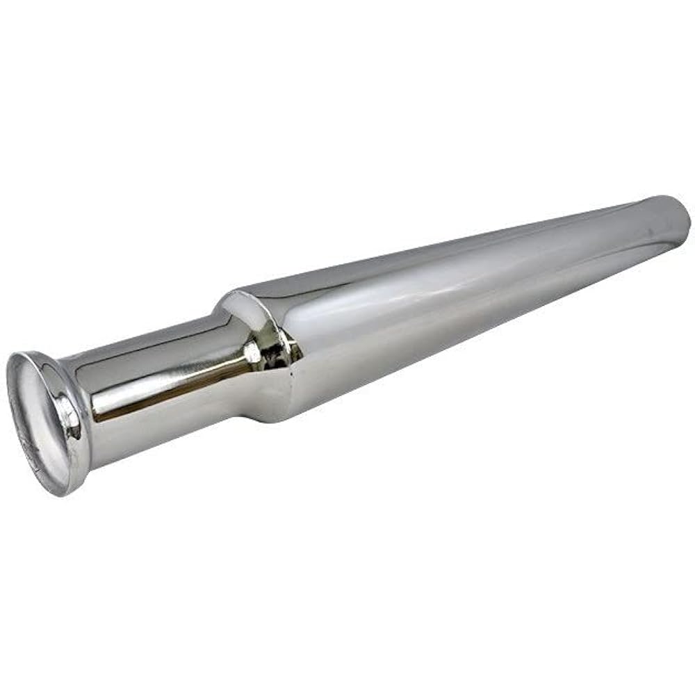 Motorcycle Muffler General Purpose Silencer Slip-on Trumpet Muffler Total Length 540mm//General Purpose/Harley/Magna/Dragster etc./B186