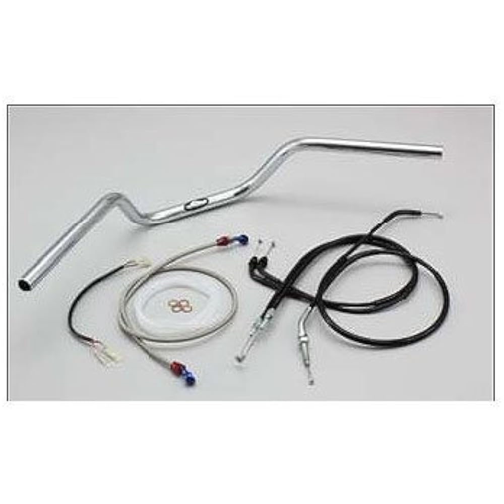 Hurricane: POLICE type 3 handle kit, full stainless steel brake hose specification