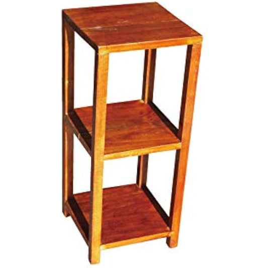 Kanoryu Wooden Interior Natural Two Tier Rack L17-12-2s