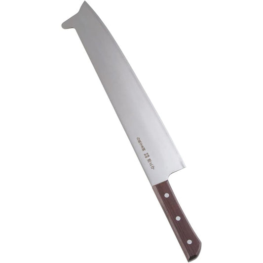 Endo Shoji Commercial Anti-Slip Frozen Knife 33cm Silver Yasugi Steel Made in Japan ALI23033