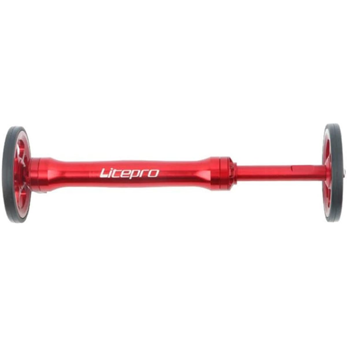 Litepro Easy Wheel Extension Rod Telescoping Bar Bike Aluminum Alloy Rear Cargo Rack Parts For Folding Bike For brompton easywheel