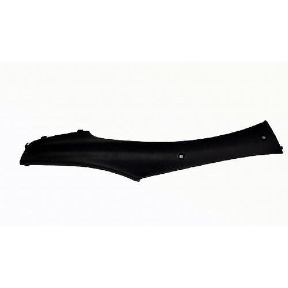 Bike Parts Center Live Dio/ZX Side Cover Molding Left Resin Black Under Molding Exterior Honda Live Dio/ZX AF34/AF35 All Years 302527
