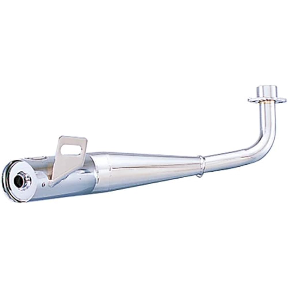 Kitaco (KITACO) Down Muffler Short Type Monkey/Gorilla Steel chrome plating finish 543-1014225