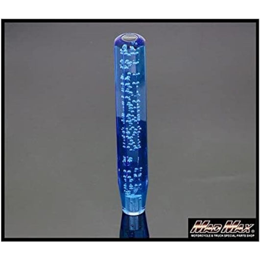 Crystal shift knob for MT cars foam long 300mm blue MM75-0014-BL
