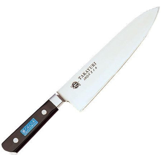 Aoki Knife Seisakusho Aoki Knives Takayuki Sakai Inox Western Blade 21cm Japan AIN04021