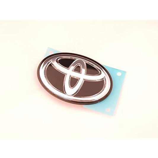 Genuine Toyota 86 GR Rear Toyota Emblem 60mm x 90mm Black T Mark Toyota Mark