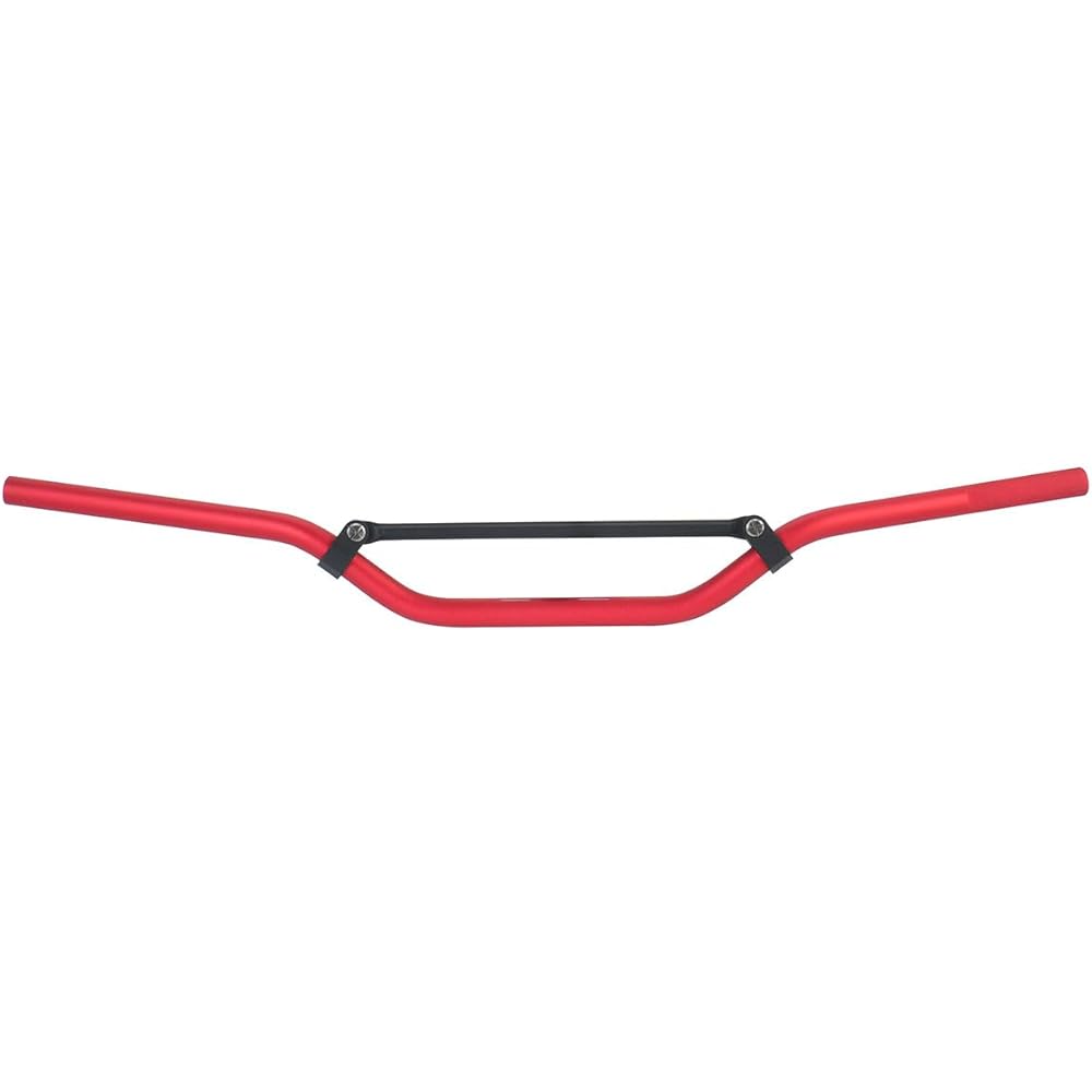 ZETA NewCOMP Handlebar 7/8 Bar DualSports MED Bar Clamp Outer Diameter φ22.2mm Aluminum Red ZE07-6453