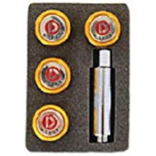 D-SPORT License Plate Lock Bolt TypeⅢ "Gold" 90105-B012G