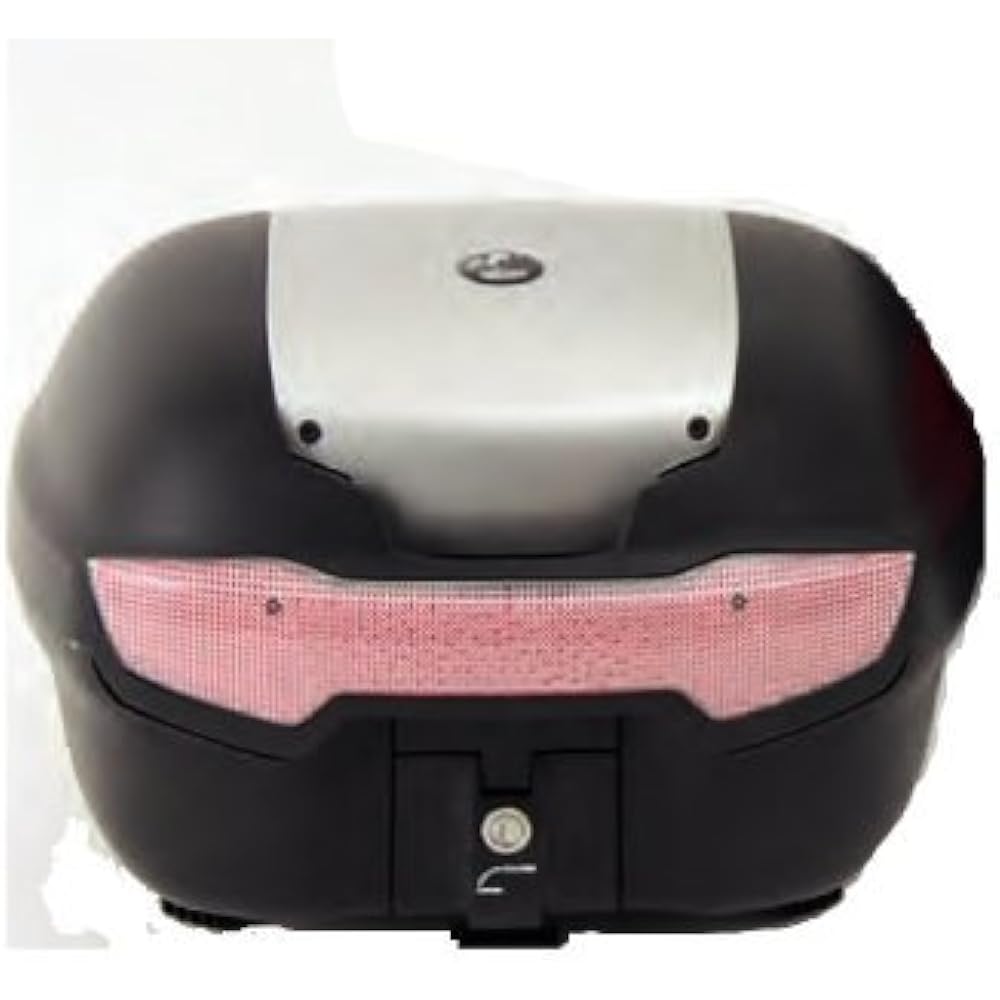 HEPCO&BECKER JOURNEY Top Case TC40 Polypropylene 38L Black/Silver 610088-0009