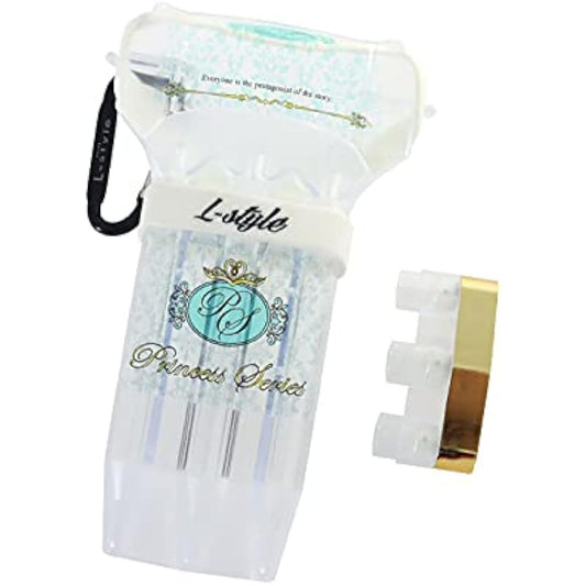 L-style dart case Princess Series logo KRYSTAL ONE Clear fl00697