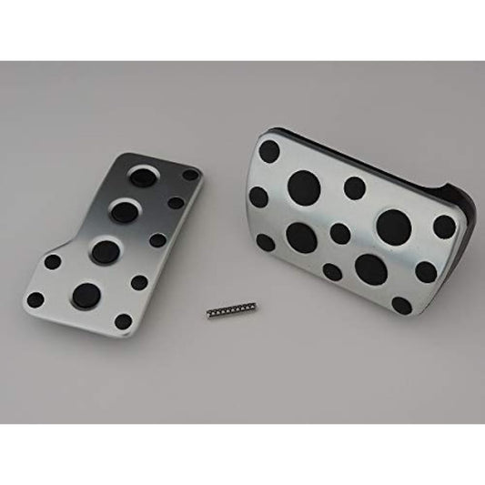 TOYOTA Genuine Toyota Aluminum Axle Pedal & Aluminum Brake Pedal Pad & Axel Pedal Pin 3-piece Set 20 Series Alphard Diversion Available [Domestic Genuine Parts]