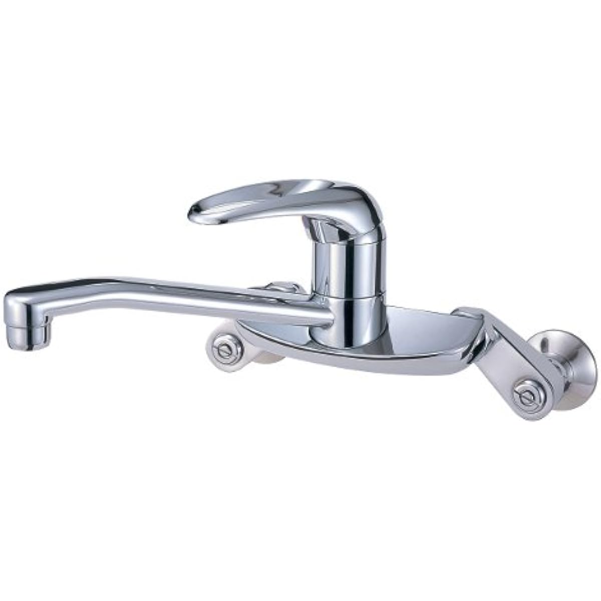 SANEI [Kitchen mixer faucet cold region specification] Single mixer faucet with Benly eccentric pipe cold region specification CK2710K-3U