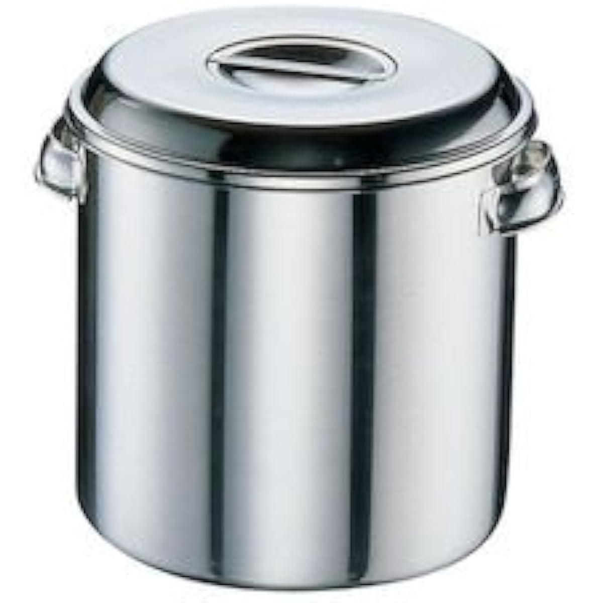 Oya Seisakusho Clover Round Kitchen Pot with Scale 26cm (With Hand) Molybdenum Stainless Steel Made in Japan AKT13026