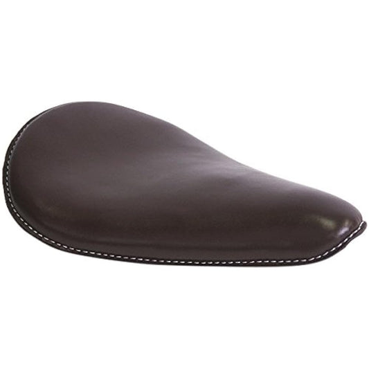 HEAVEN'S Genuine cow leather long nose foam solo seat back side up smooth brown G-BR-S-K