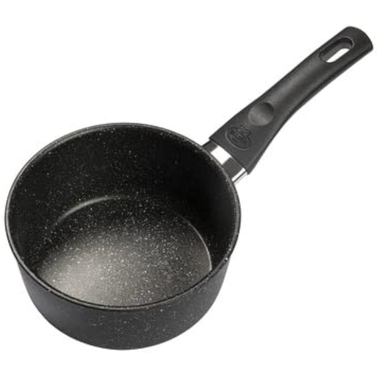 Ballarini "Vipiteno Saucepan 16cm Made in Italy" One Hand Pot IH Compatible Gas Fire Nerolite Coating [Authorized Japanese Product] Z1023-605 VIPITENO