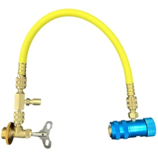 Leak Lab Japan R134a PAG oil injection hose (yellow)