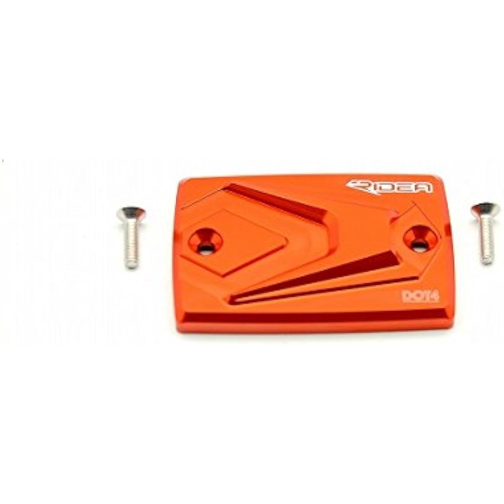 RIDEA Master Cylinder Cap Orange [RC008-R-OE] (MT-09 14-)/(MT-07 14-)/(FZ1 FAZER 06-)/(FZ6 FAZER 04-10)/(FZ6R 09-)/(