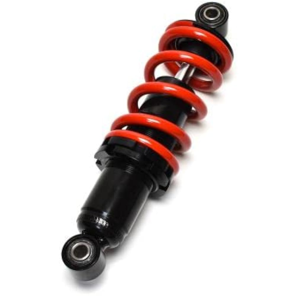 Clipping Point Touring Rear Shock 9.6 inches (245 mm) (Red) Fits: Grom (JC92)